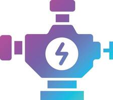 moteur vecteur icône conception illustration