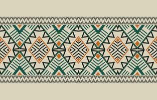 ethnique abstrait ikat art. aztèque ornement imprimer. géométrique ethnique modèle sans couture Couleur Oriental. conception pour Contexte ,rideau, tapis, fond d'écran, vêtements, emballage, batique, vecteur illustration.