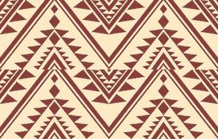 ethnique abstrait ikat art. aztèque ornement imprimer. géométrique ethnique modèle sans couture Couleur Oriental. conception pour Contexte ,rideau, tapis, fond d'écran, vêtements, emballage, batique, vecteur illustration.