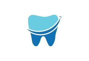Créatif dentaire clinique logo vecteur. abstrait dentaire symbole icône vecteur