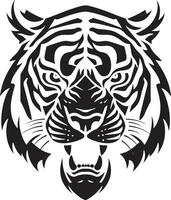 distrait tigre dans vecteur talent artistique fascinant tigre yeux dans vecteur