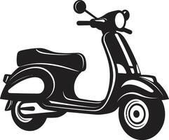 scooter courses vecteur illustration mignonne dessin animé scooter vecteur