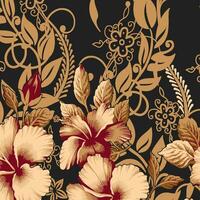 floral, ornement, abstrait modèle adapté pour textile et impression Besoins vecteur