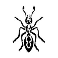 vecteur illustration graphique tribal art conception fourmi image pour tatouage symbole