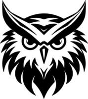 hibou - haute qualité vecteur logo - vecteur illustration idéal pour T-shirt graphique