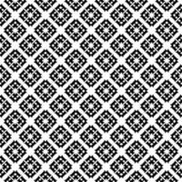 motif abstrait sans couture noir et blanc. arrière-plan et toile de fond. conception ornementale en niveaux de gris. vecteur