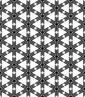 motif abstrait sans couture noir et blanc. arrière-plan et toile de fond. conception ornementale en niveaux de gris. vecteur