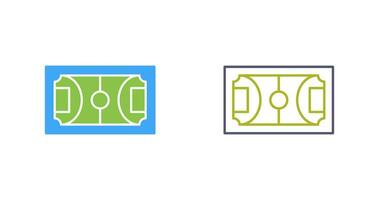 icône de vecteur de terrain de football
