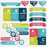 Modèle de conception infographie vecteur