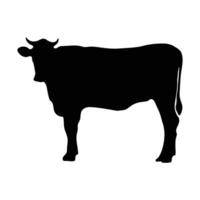 vache silhouette ou vecteur fichier