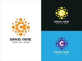 entreprise logo conception. moderne logo conception vecteur