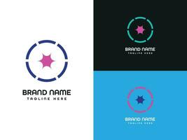 entreprise logo conception. moderne logo conception vecteur