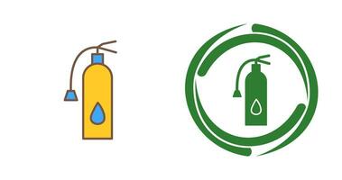 icône de vecteur d'extincteur unique