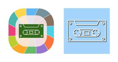 icône de vecteur de cassette