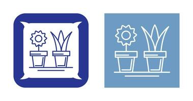 icône de vecteur de plantes d'intérieur