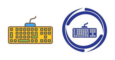 icône de vecteur de clavier