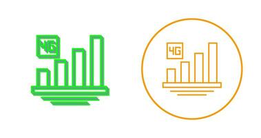 icône de vecteur 4g
