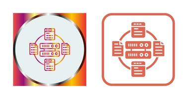 icône de vecteur de serveur