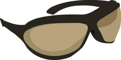 ordonnance des lunettes avec foncé anti-éblouissant lentille vecteur