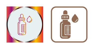 icône de vecteur de compte-gouttes
