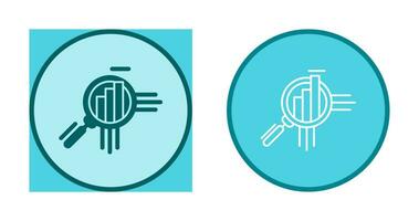 icône de vecteur d'analyse commerciale