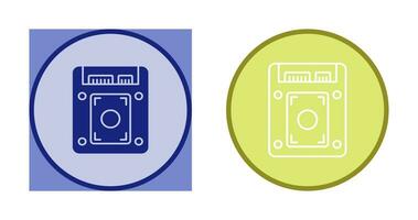 icône de vecteur ssd