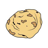 Chocolat puce biscuit clipart vecteur