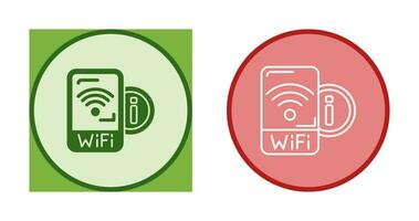 icône de vecteur de signal wifi