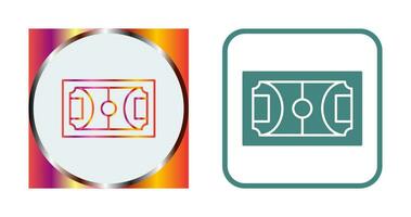 icône de vecteur de terrain de football