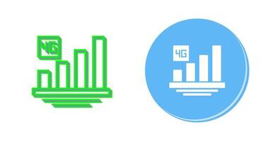 icône de vecteur 4g