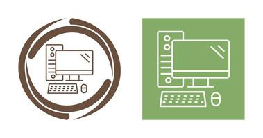 icône de vecteur d & # 39; ordinateur