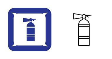 icône de vecteur d'extincteur
