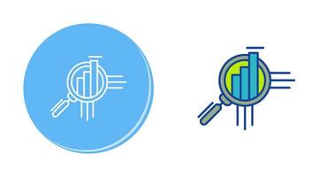 icône de vecteur d'analyse commerciale