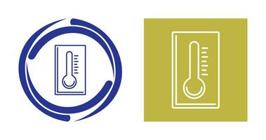 icône de vecteur de thermomètre