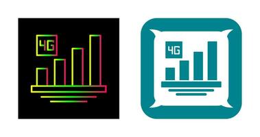 icône de vecteur 4g