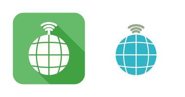 icône de vecteur de signaux mondiaux