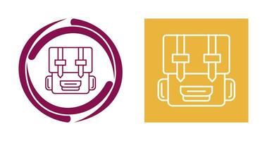 icône de vecteur de sac à dos
