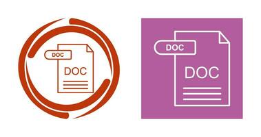 icône de vecteur de document