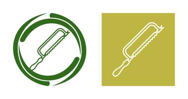 icône de vecteur de scie à métaux