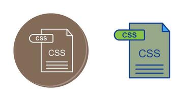 icône de vecteur css