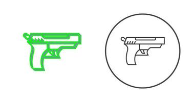 icône de vecteur de pistolet