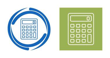 icône de vecteur de calculatrice