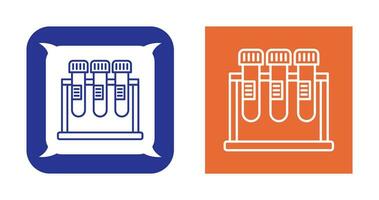 icône de vecteur de tube à essai