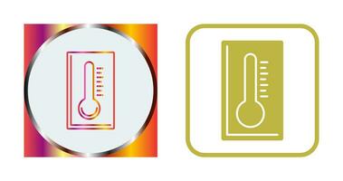 icône de vecteur de thermomètre