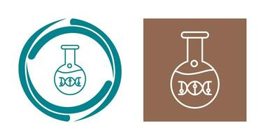 icône de vecteur d'adn
