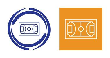 icône de vecteur de terrain de football