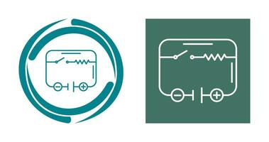 icône de vecteur de circuit électrique