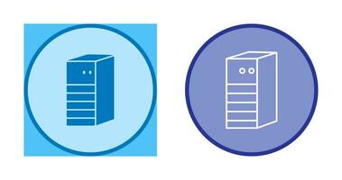 icône de vecteur de réseau serveur