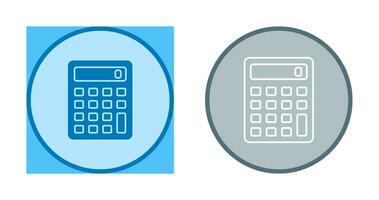 icône de vecteur de calculatrice