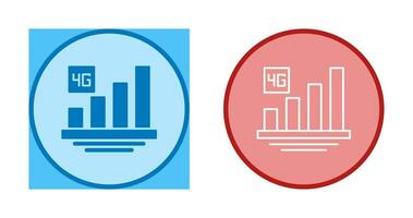 icône de vecteur 4g